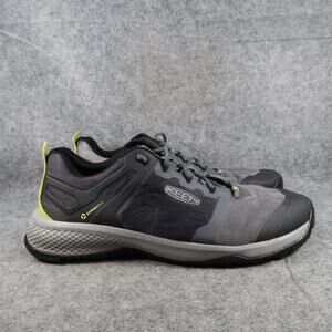 Keen Shoes Mens 14 Hiking Explore Vent Low Lace Up Athletic Outdoor Sport Grey